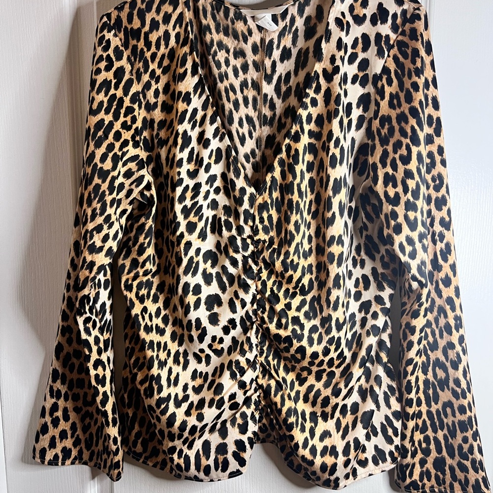 Leopard Print Women's Top